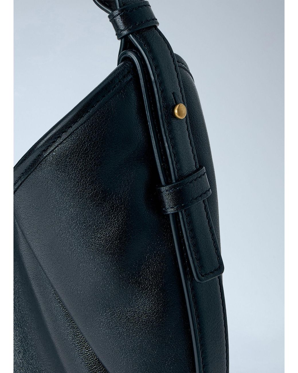 Saint Laurent Blue Small Mombasa Shoulder Bag
