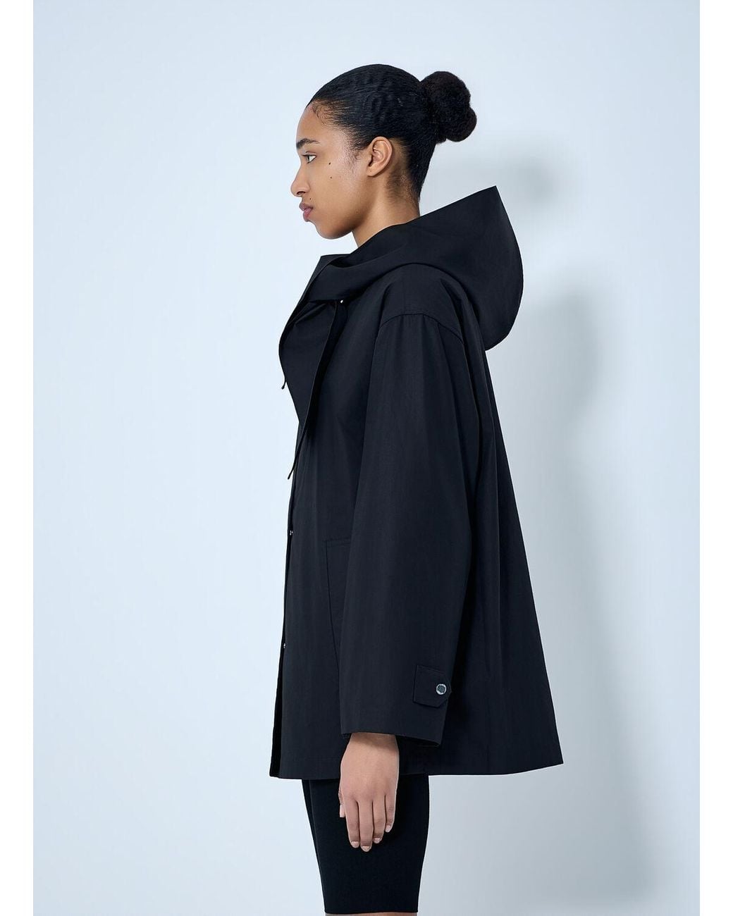 Totême  Blue Technical Scarf Jacket