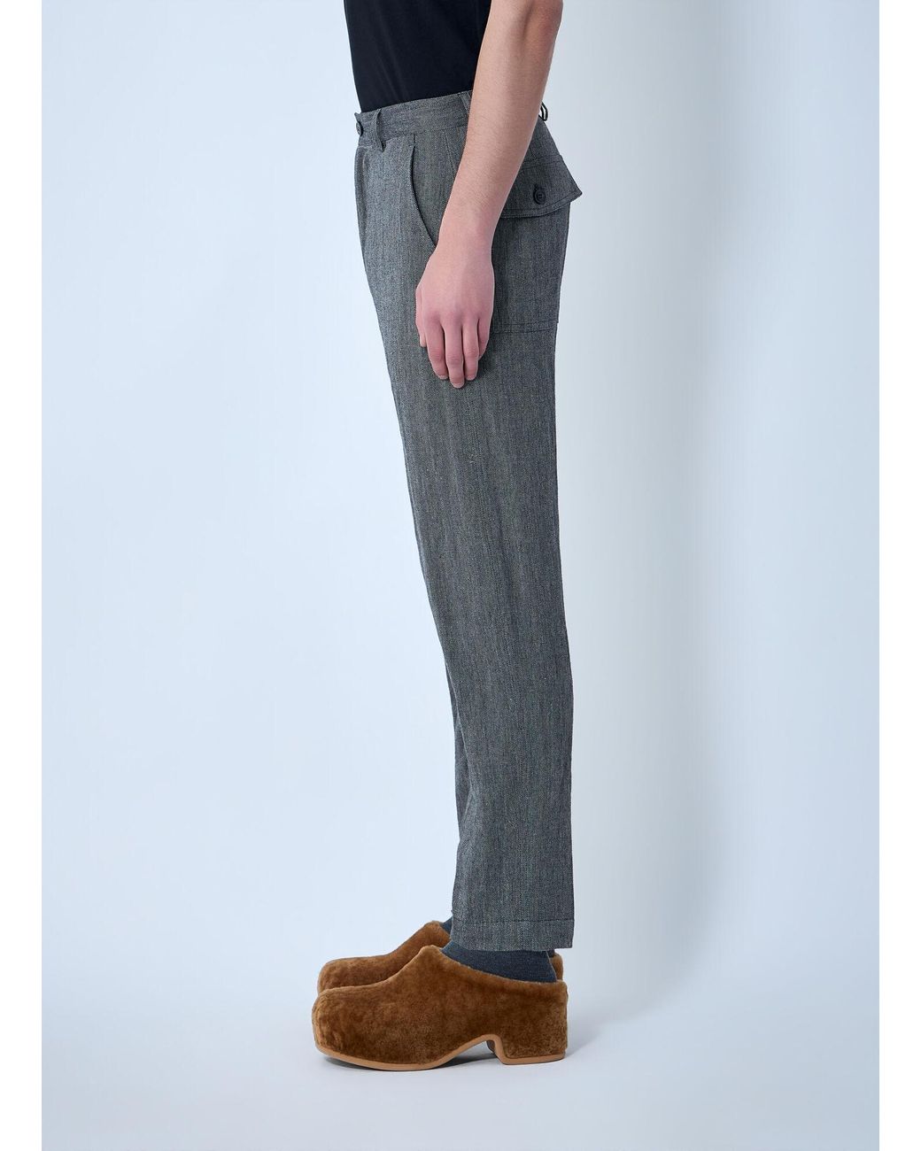 Dries Van Noten Blue Penwick Pants for men