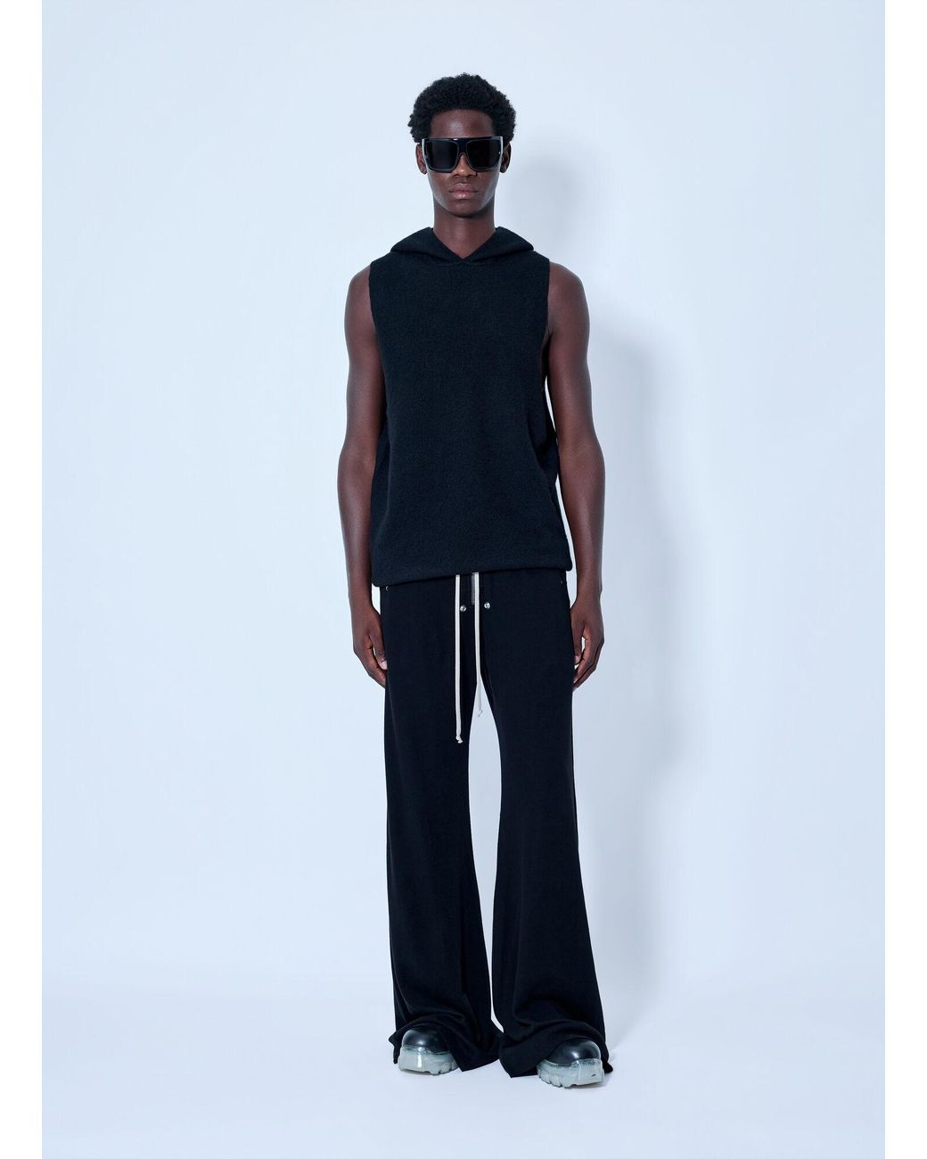 Rick Owens Blue Wide Bela Pants for men