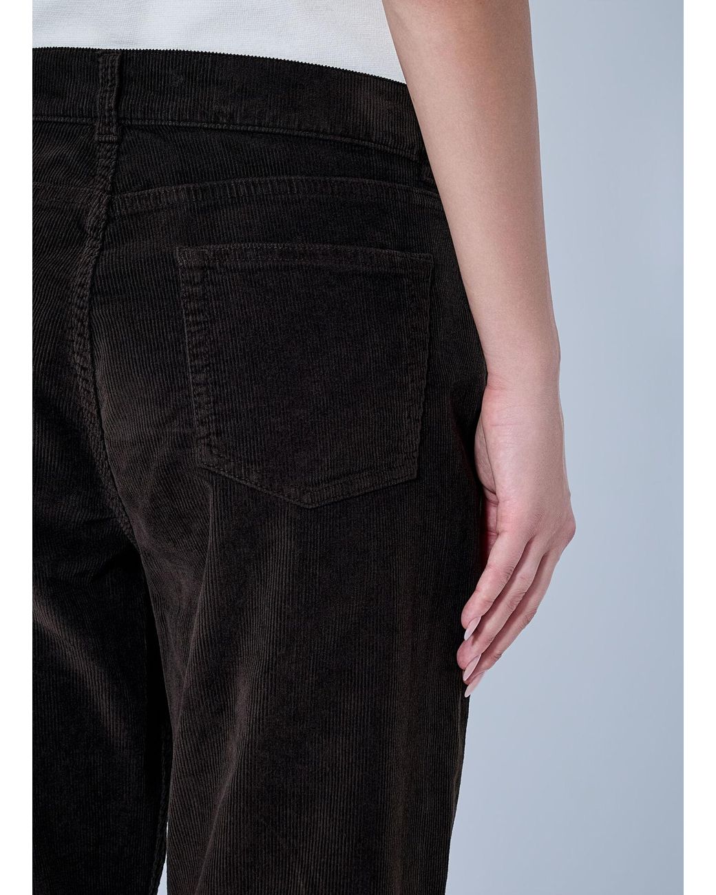 The Row Black Frava Cotton-corduroy Mid-rise Straight-leg Pants