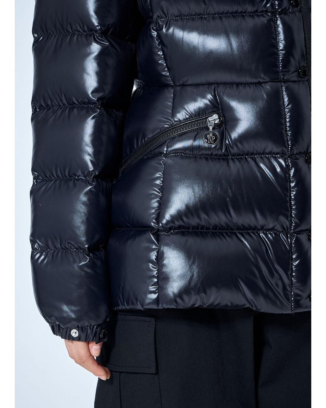 Moncler Blue Barante Down Jacket