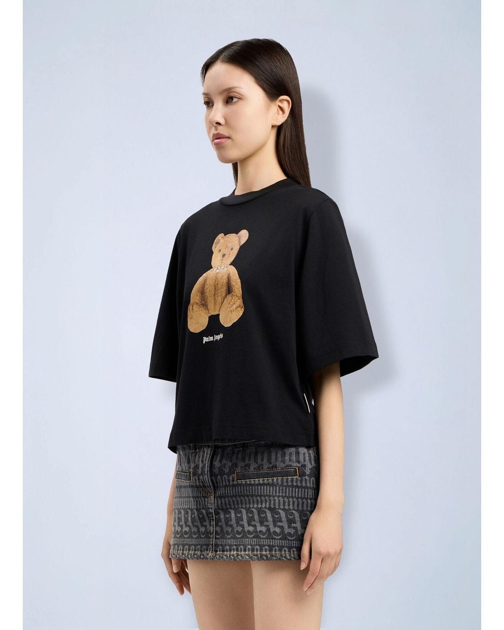 Palm Angels Black Bear Boxy T-Shirt