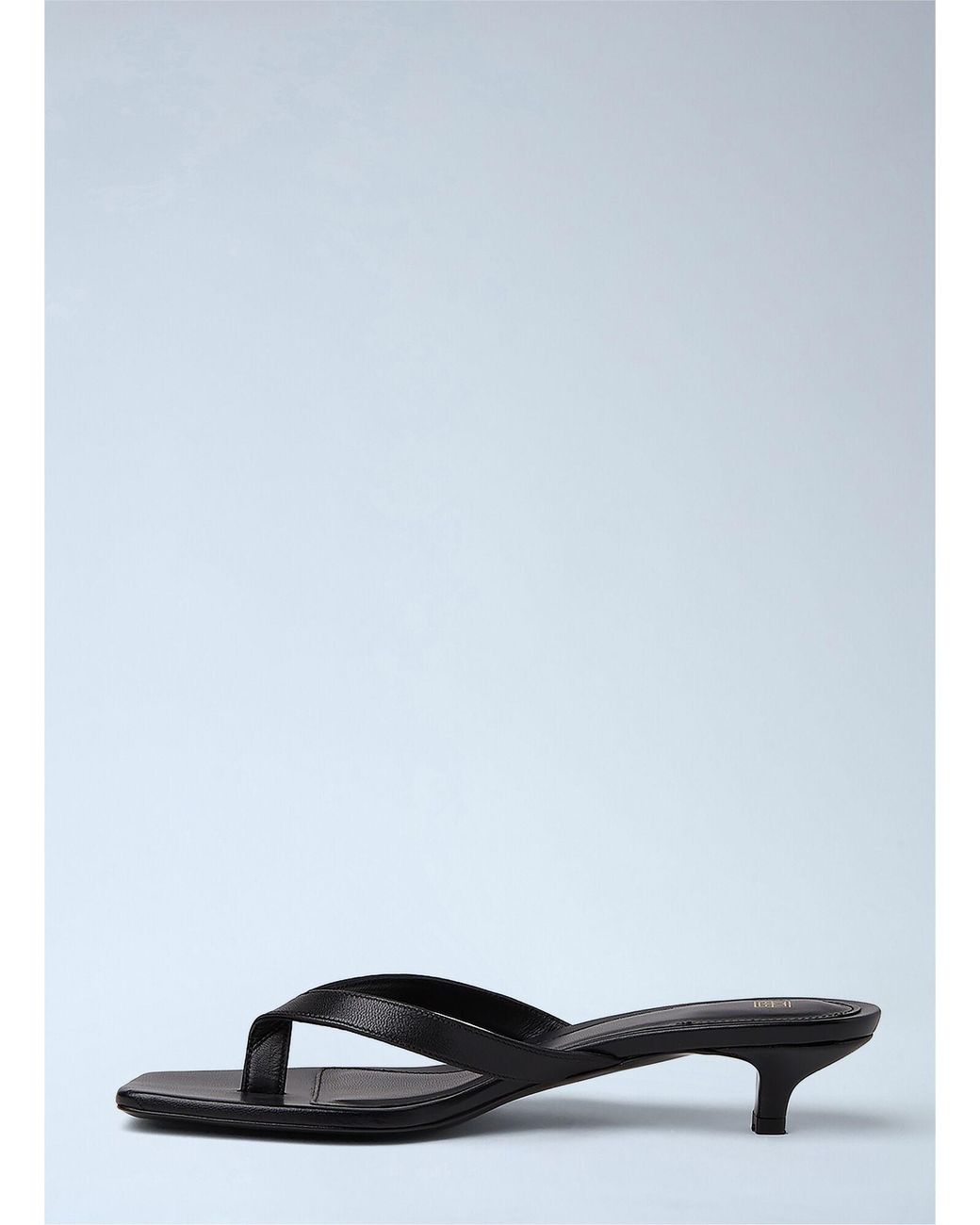 Totême White Flip Flop Kitten Heels