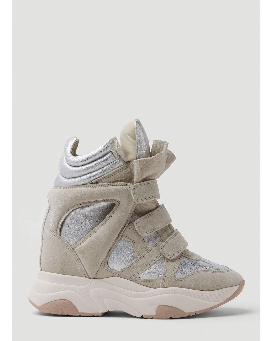 Isabel Marant Balskee High-top Sneakers in Gray | Lyst