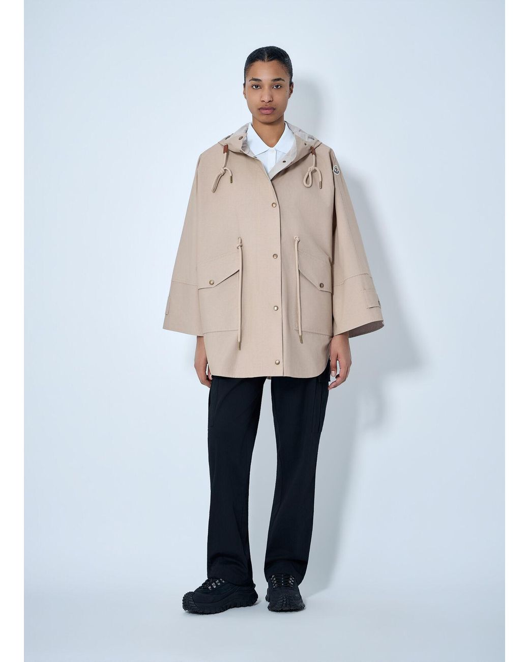 Moncler Natural Brunnera Long Parka