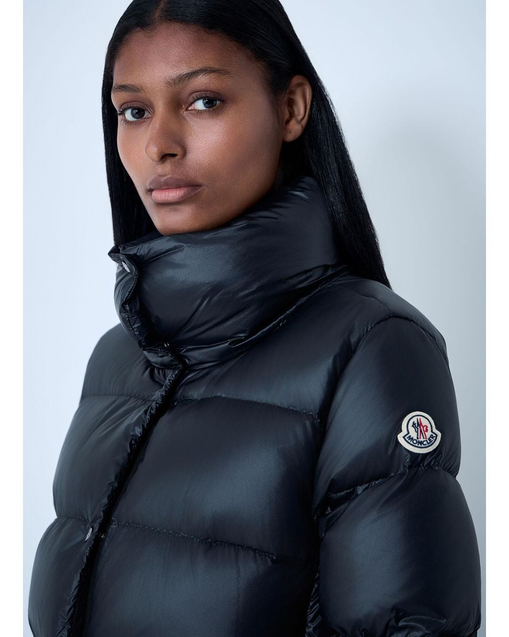 Moncler Blue Cochevis Short Down Jacket