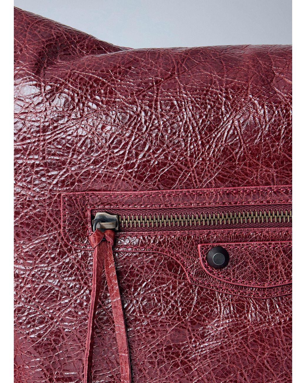 Balenciaga Purple Le City Hobo Shoulder Bag Medium
