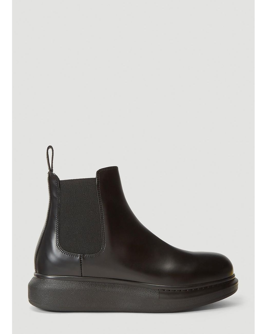 alexander mcqueen suede chelsea boots