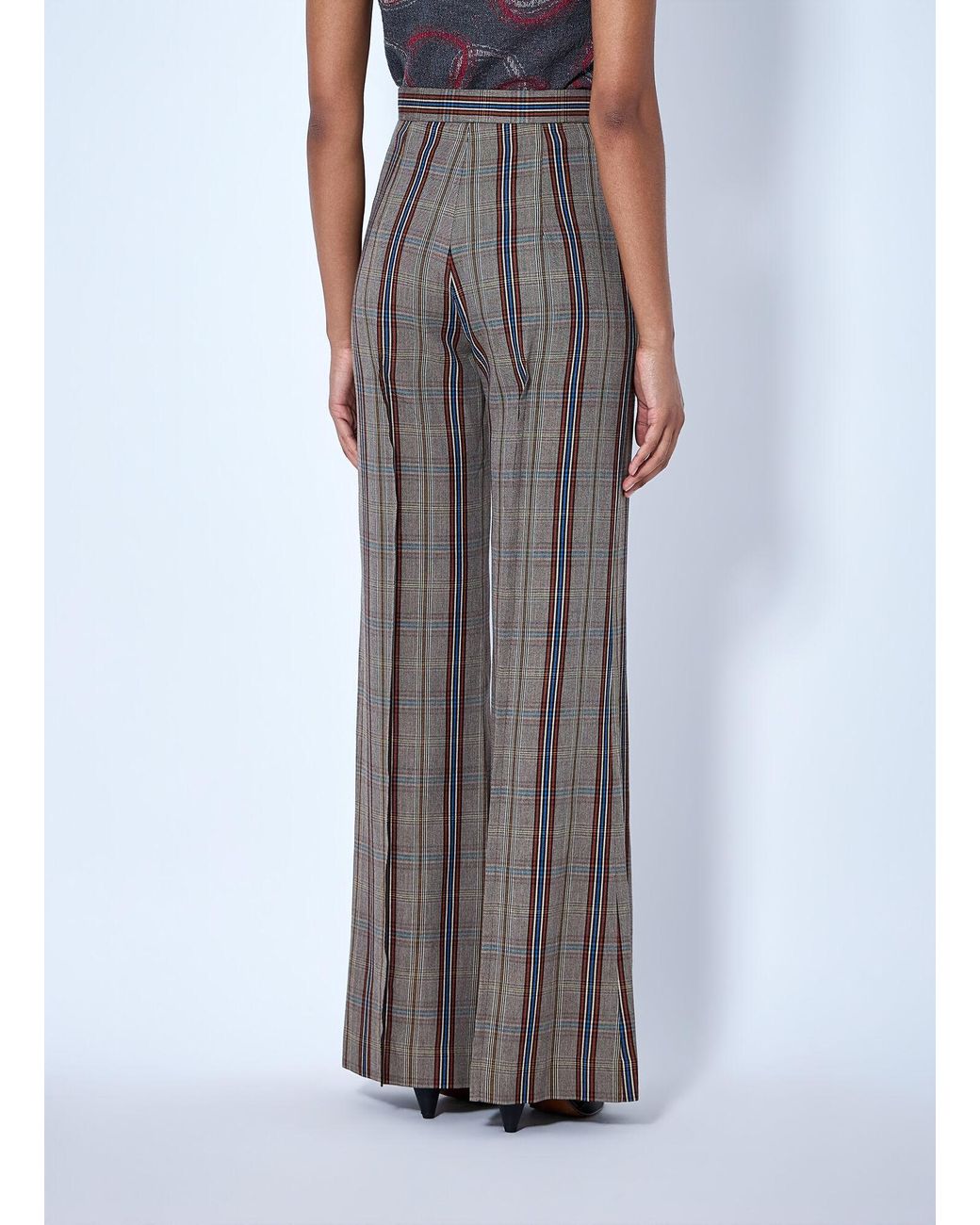 Vivienne Westwood Natural Wide Leg Trousers