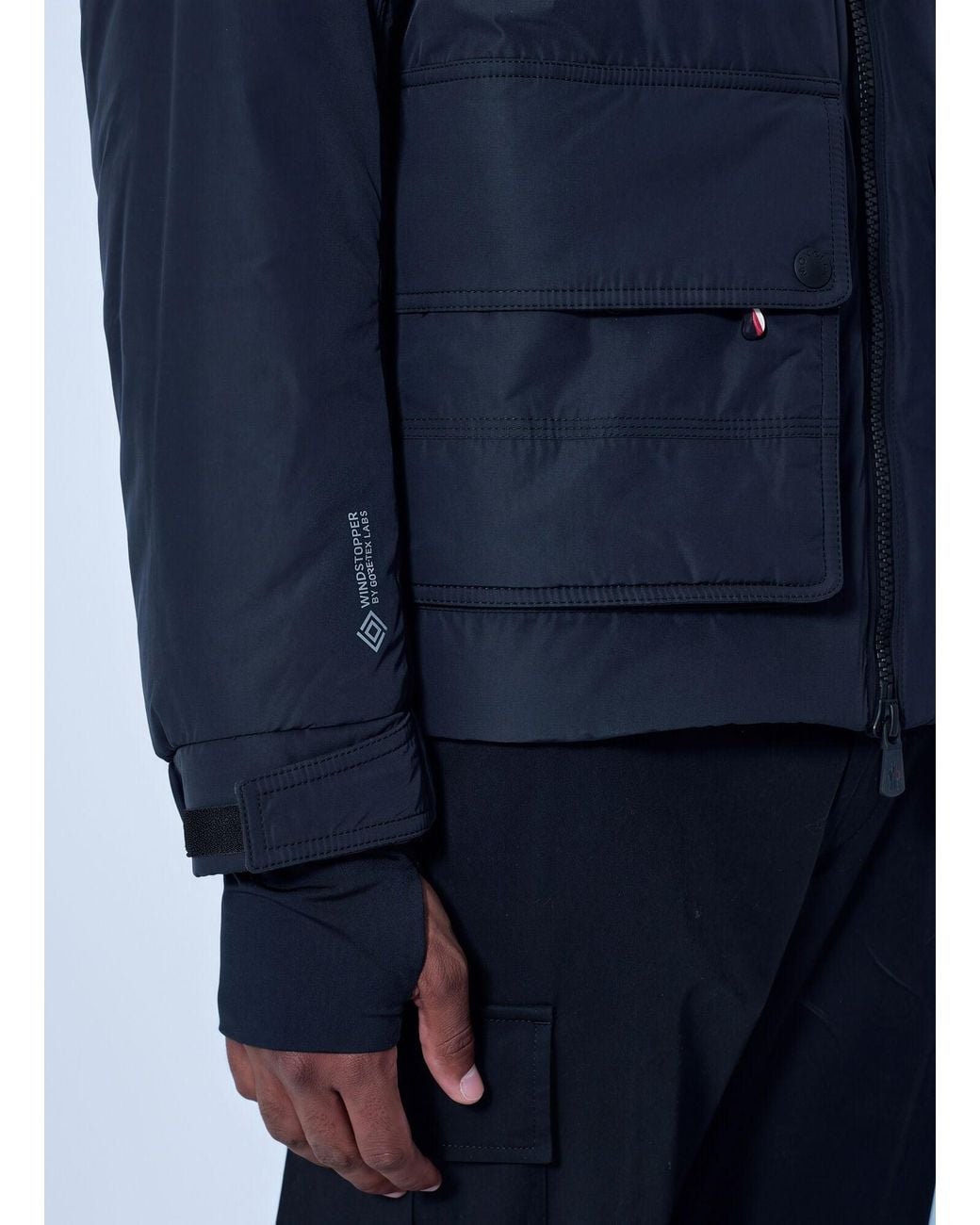 Moncler Blue Ober Jacket for men