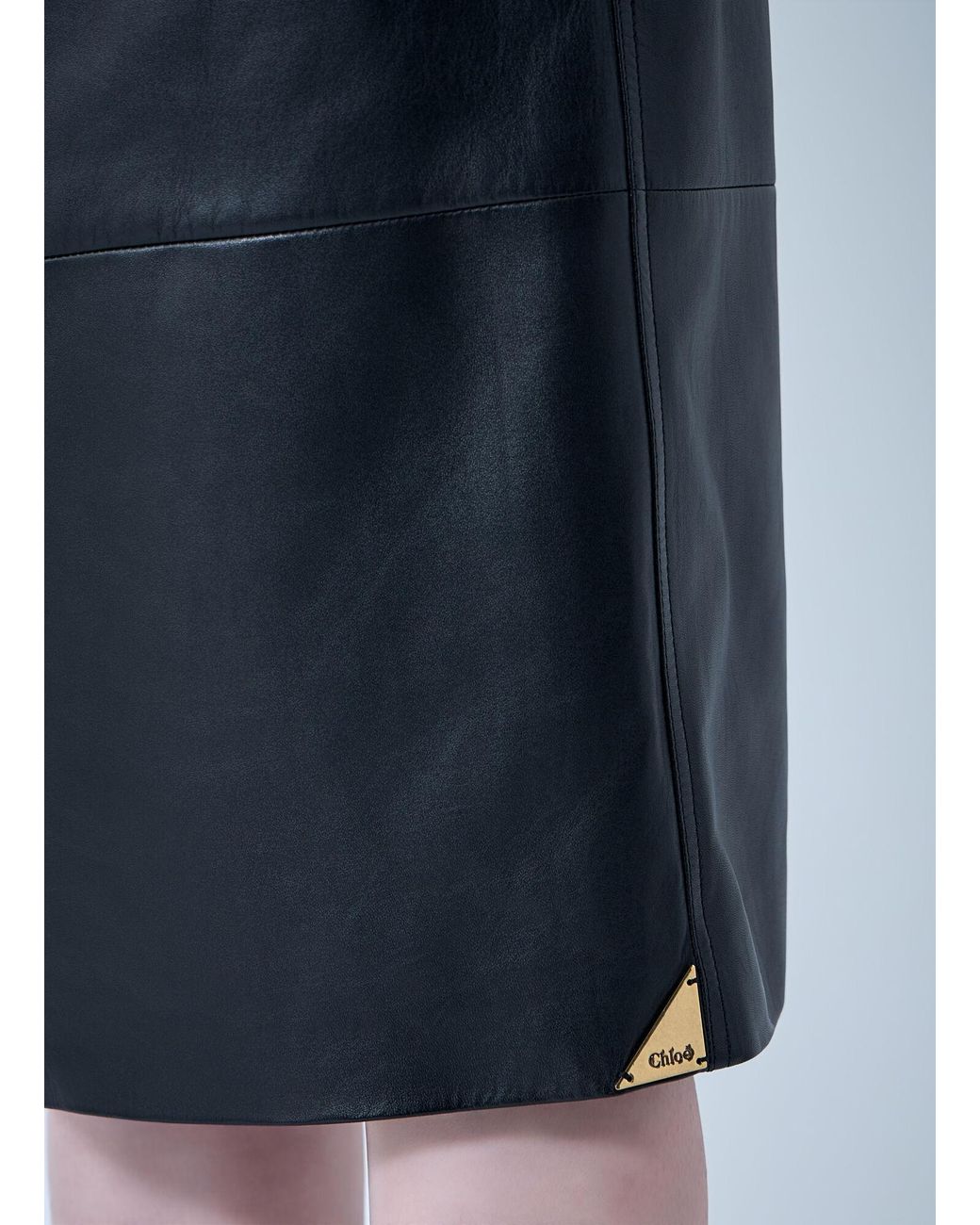 Chloé Blue Chloé Knee-Length Pencil Skirt