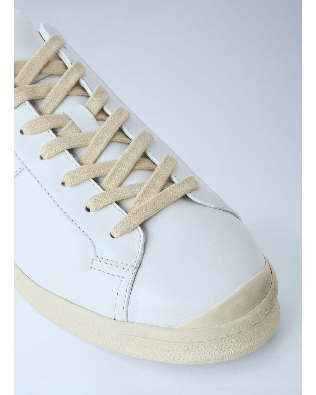 Jil Sander Blue Leather Sports Sneakers for men