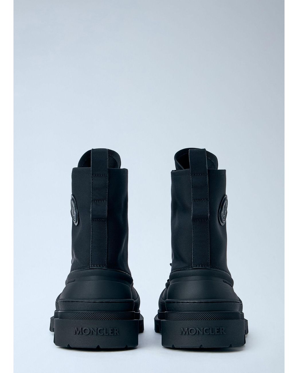 Moncler Blue Vera Sheal Ankle Boots for men