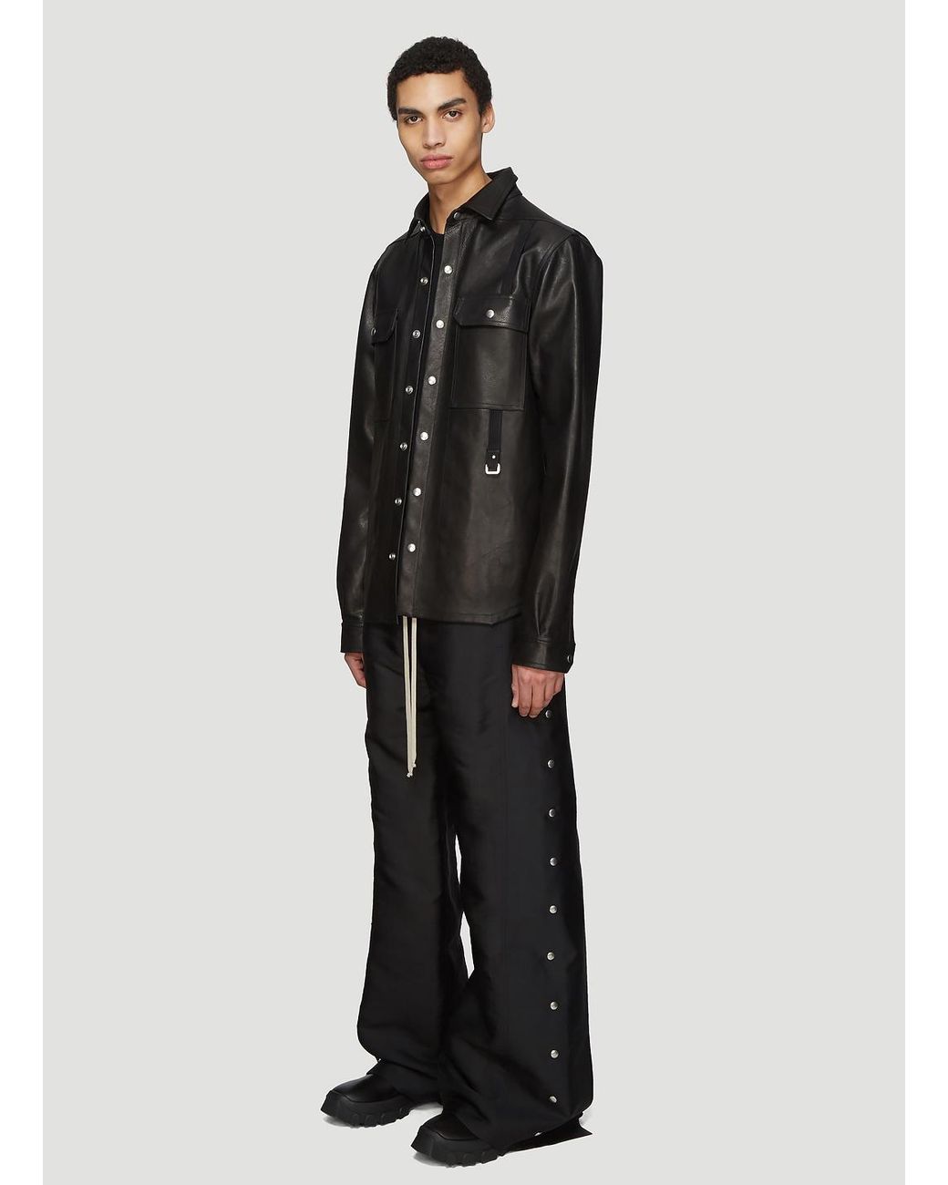 Rick Owens Silk The Babel Pusher Pants 