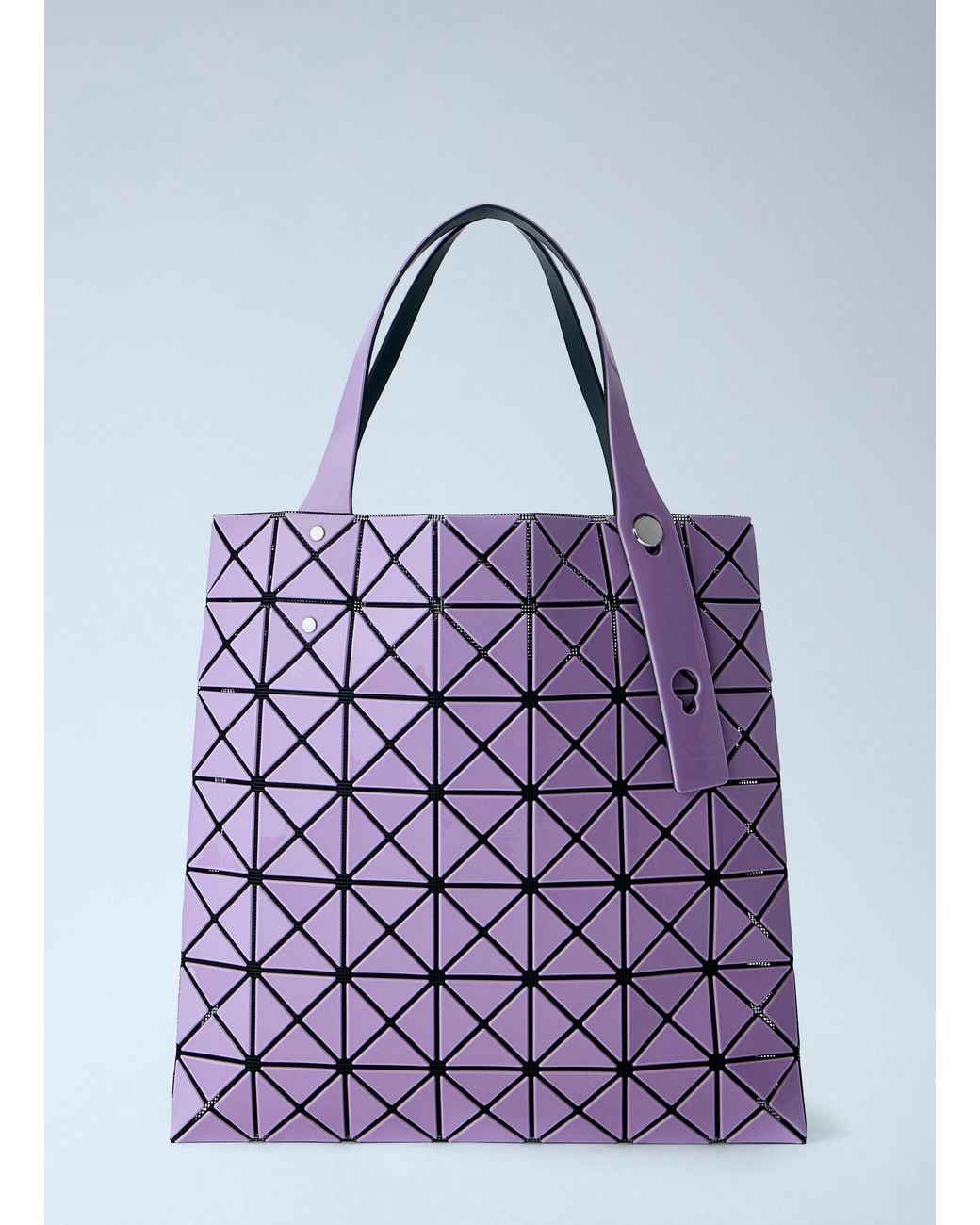 Issey Miyake Purple Prism Gloss Tote Bag