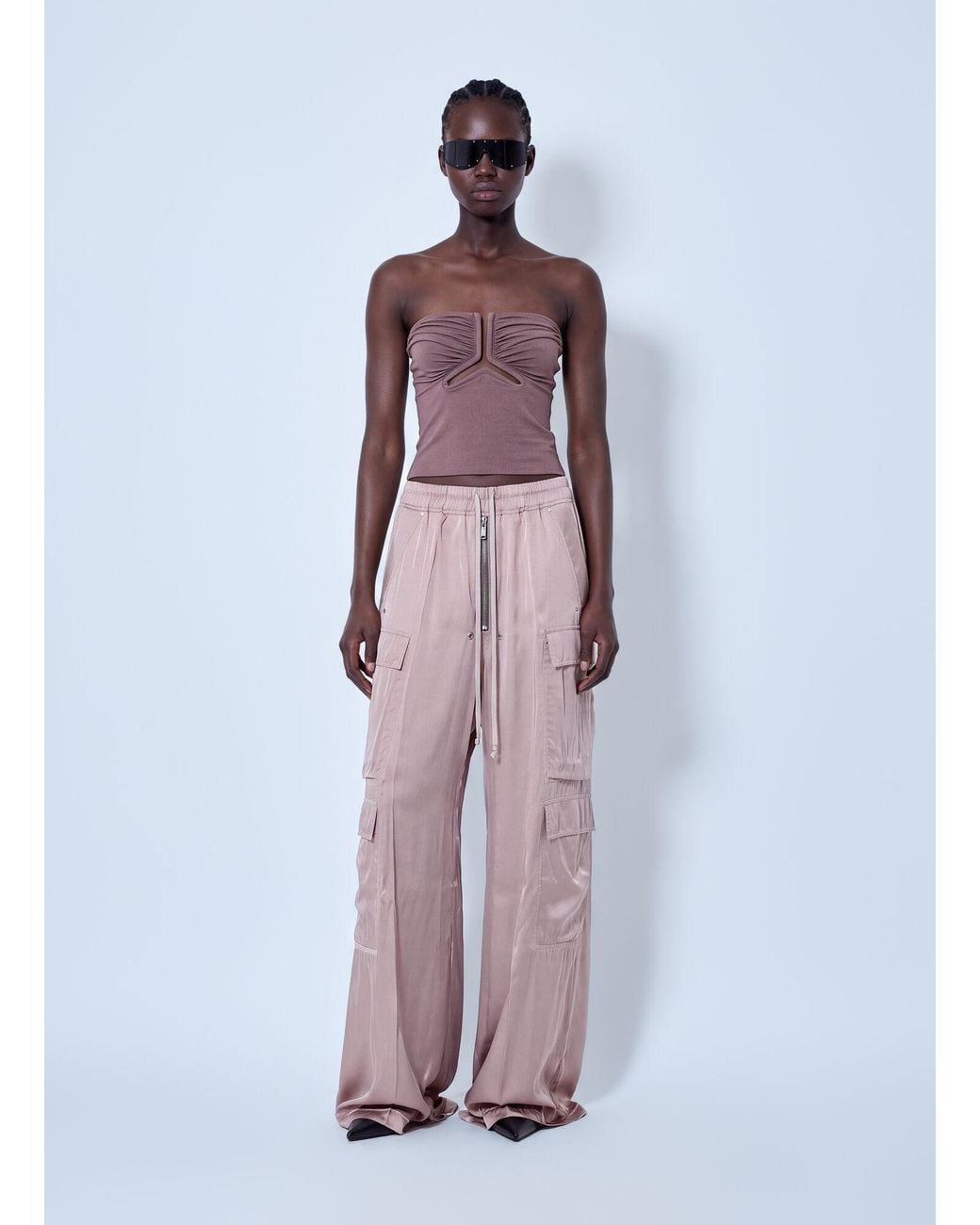 Rick Owens Purple Alannah Bustier