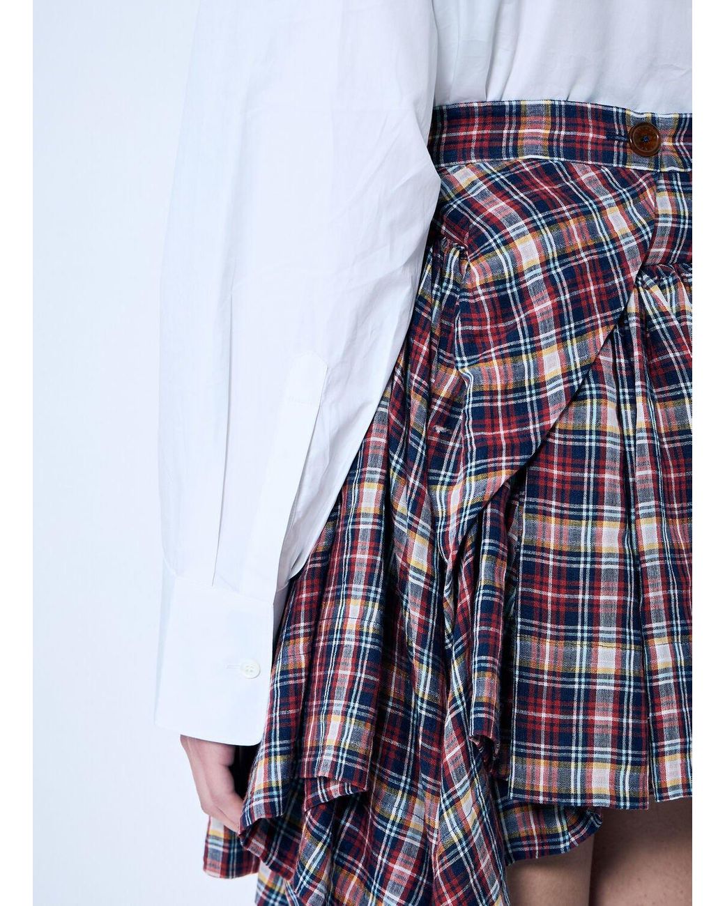 Vivienne Westwood Nymph Skirt in White | Lyst