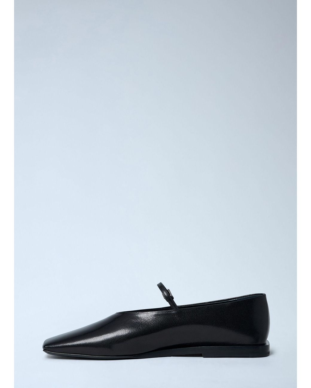 Jil Sander White Leather Flat Shoes