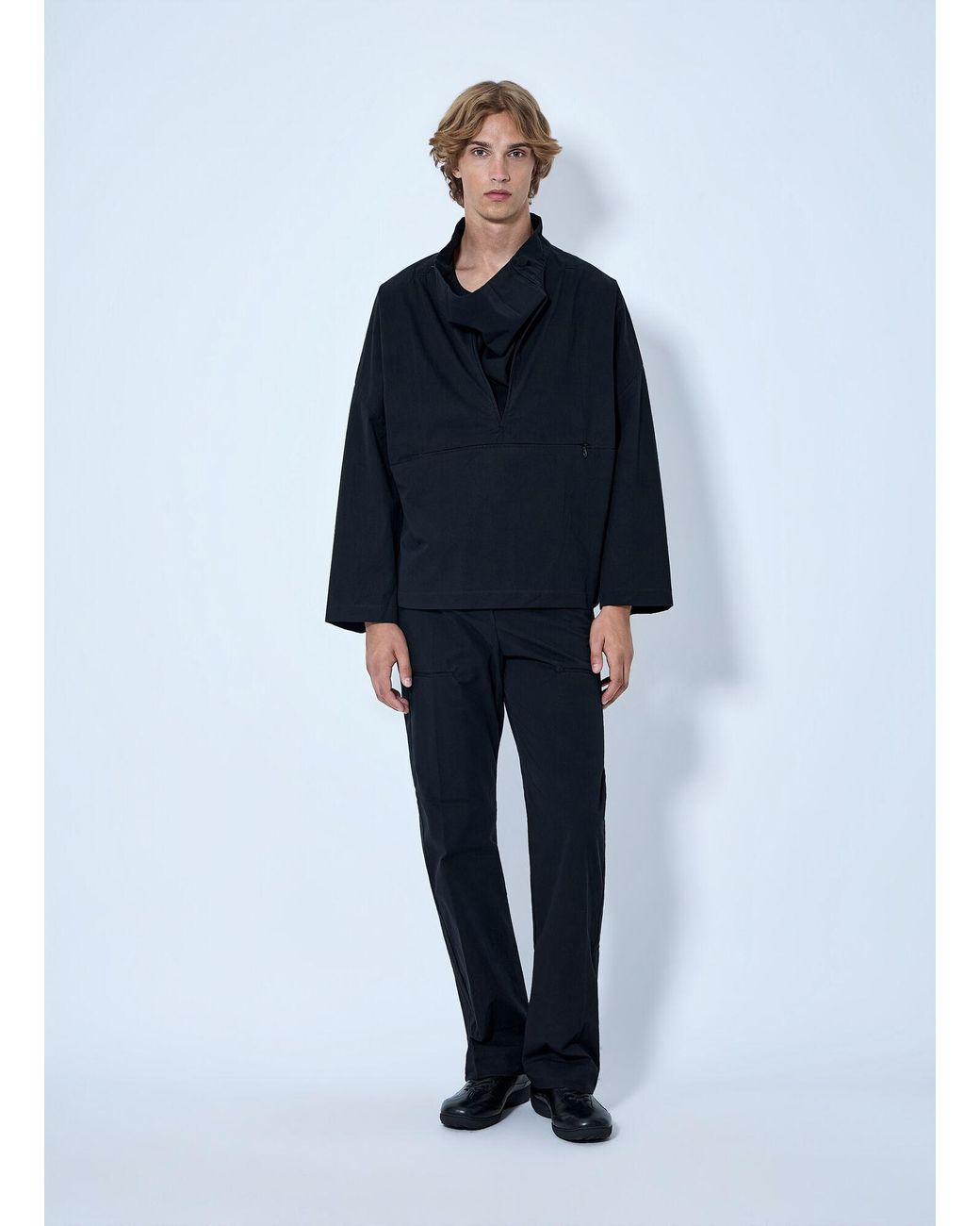 Kiko Kostadinov Blue Graatsma Smock Jacket for men