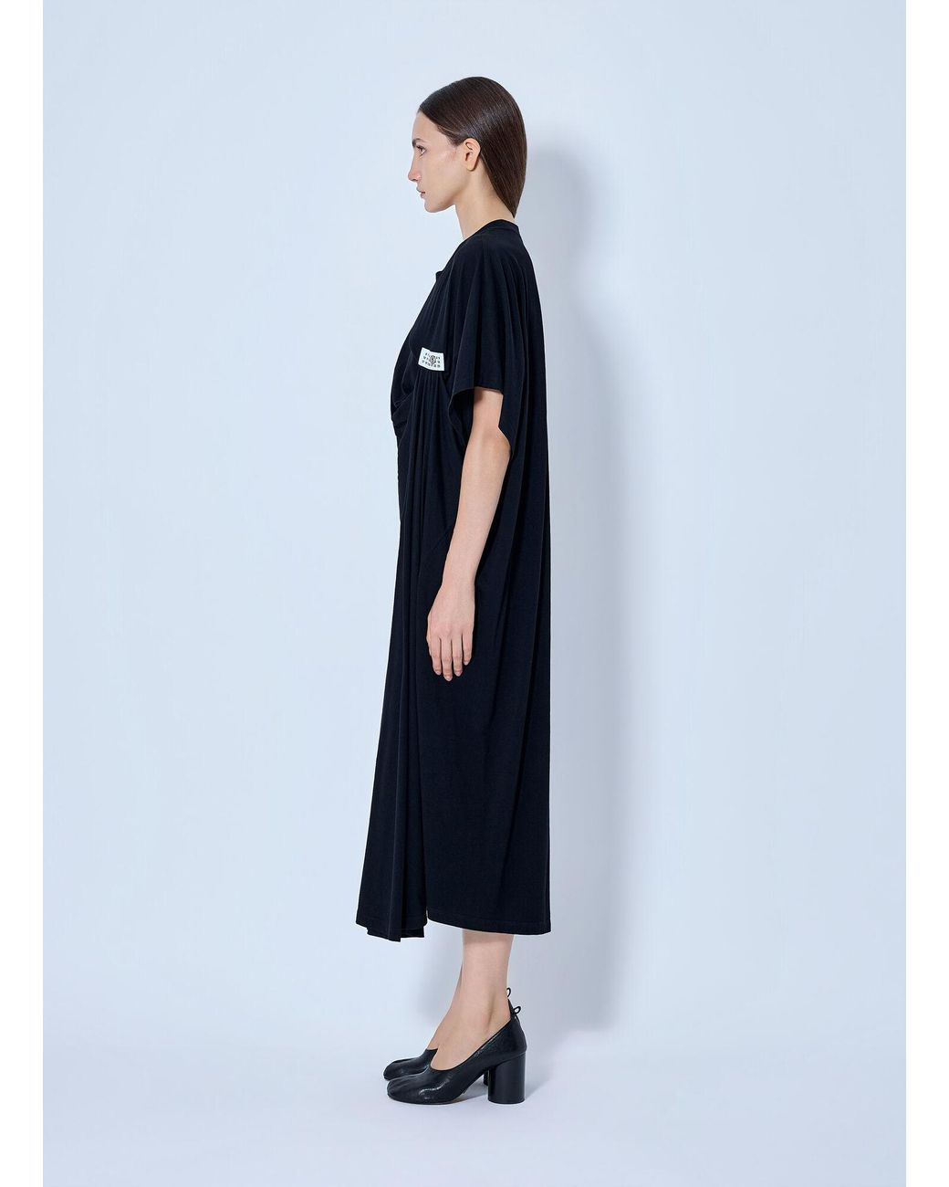 MM6 by Maison Margiela Blue Patch Pocket Wide-Leg Jeans