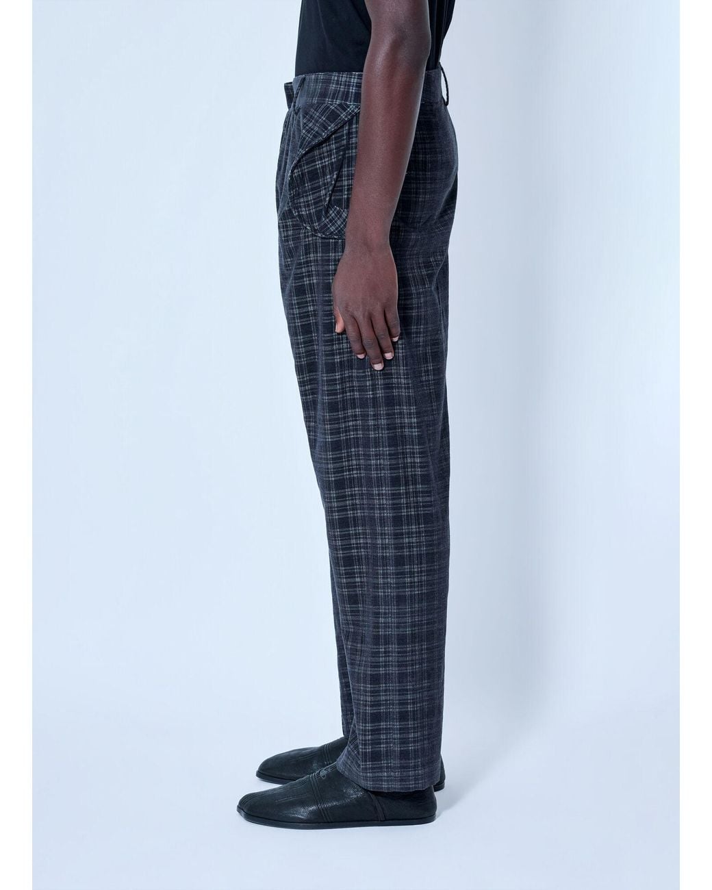 Vivienne Westwood Blue Straight Drunken Trousers for men