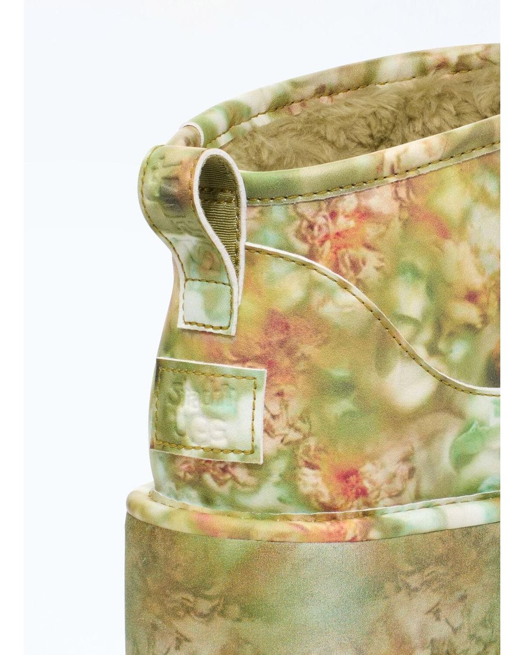 Collina Strada Green Mini Platform Boots