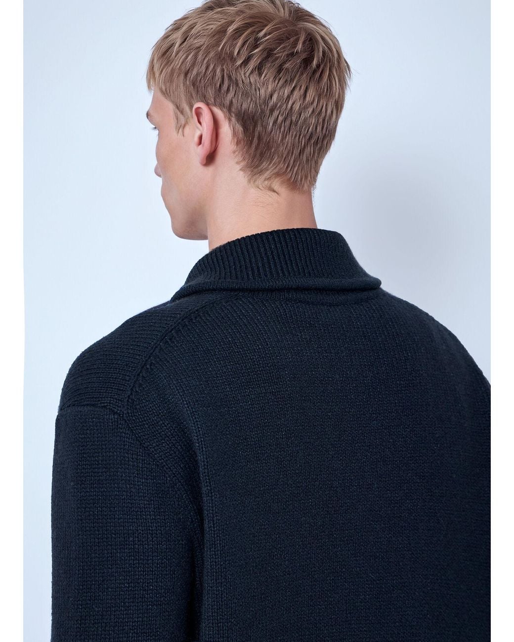 The Row Blue Buffalo Wool, Silk And Cashmere Cardigan for men