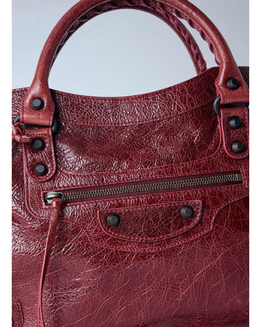 Balenciaga Red Le City Bag Medium