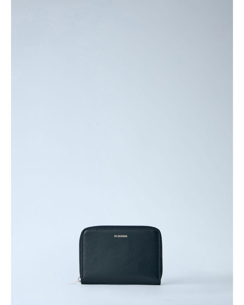 Jil Sander Blue Pocket Zip Around Wallet for men