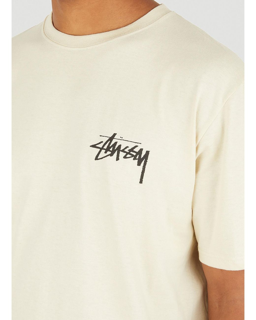 Stussy 8 Ball Fade T-shirt in Natural for Men | Lyst