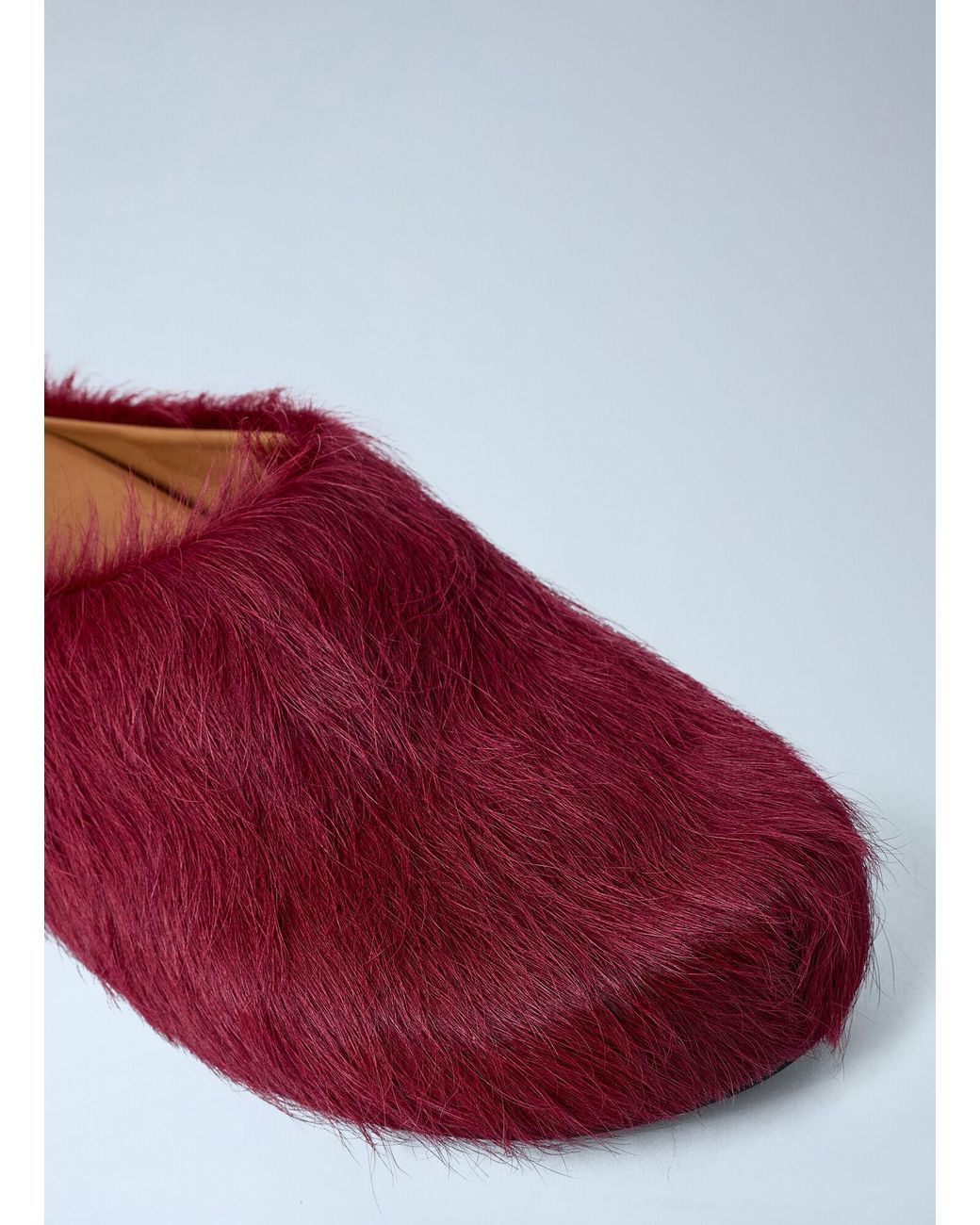 Marni Red Fussbett Mules for men