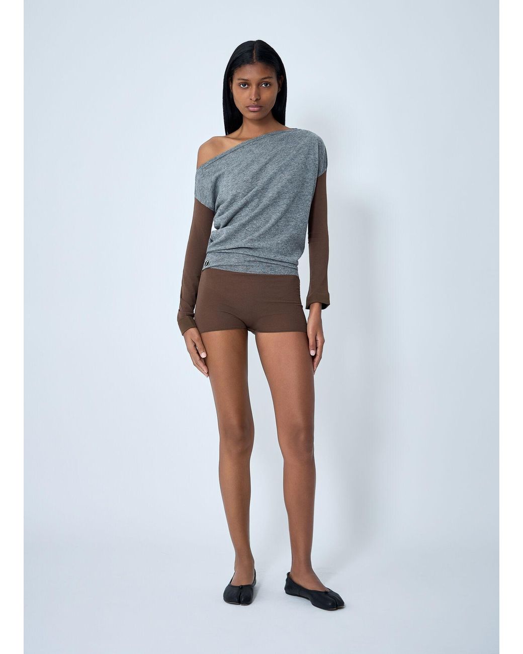 Kiko Kostadinov Blue Heiss Knit Bodysuit