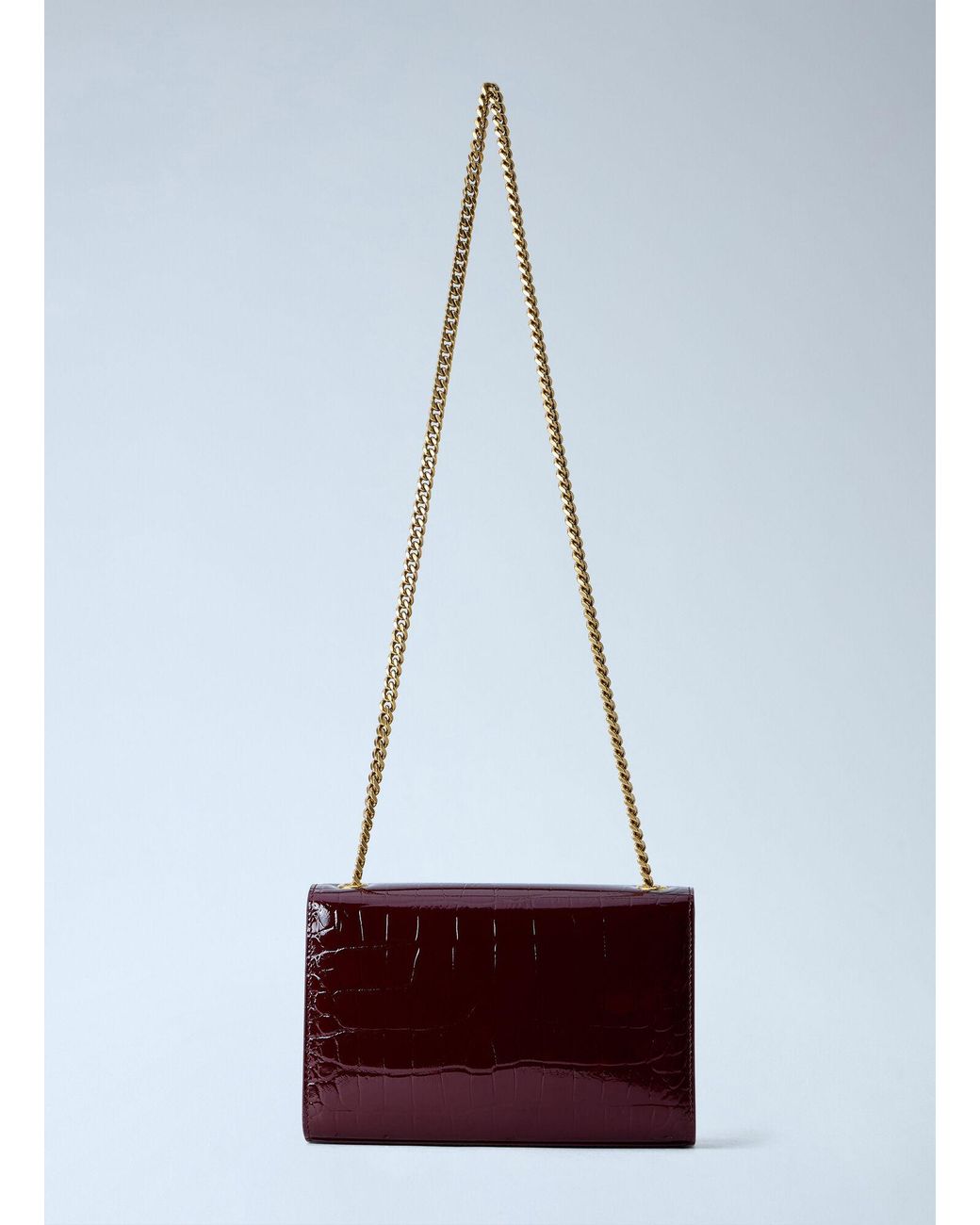 Saint Laurent White New Kate Small Shoulder Bag