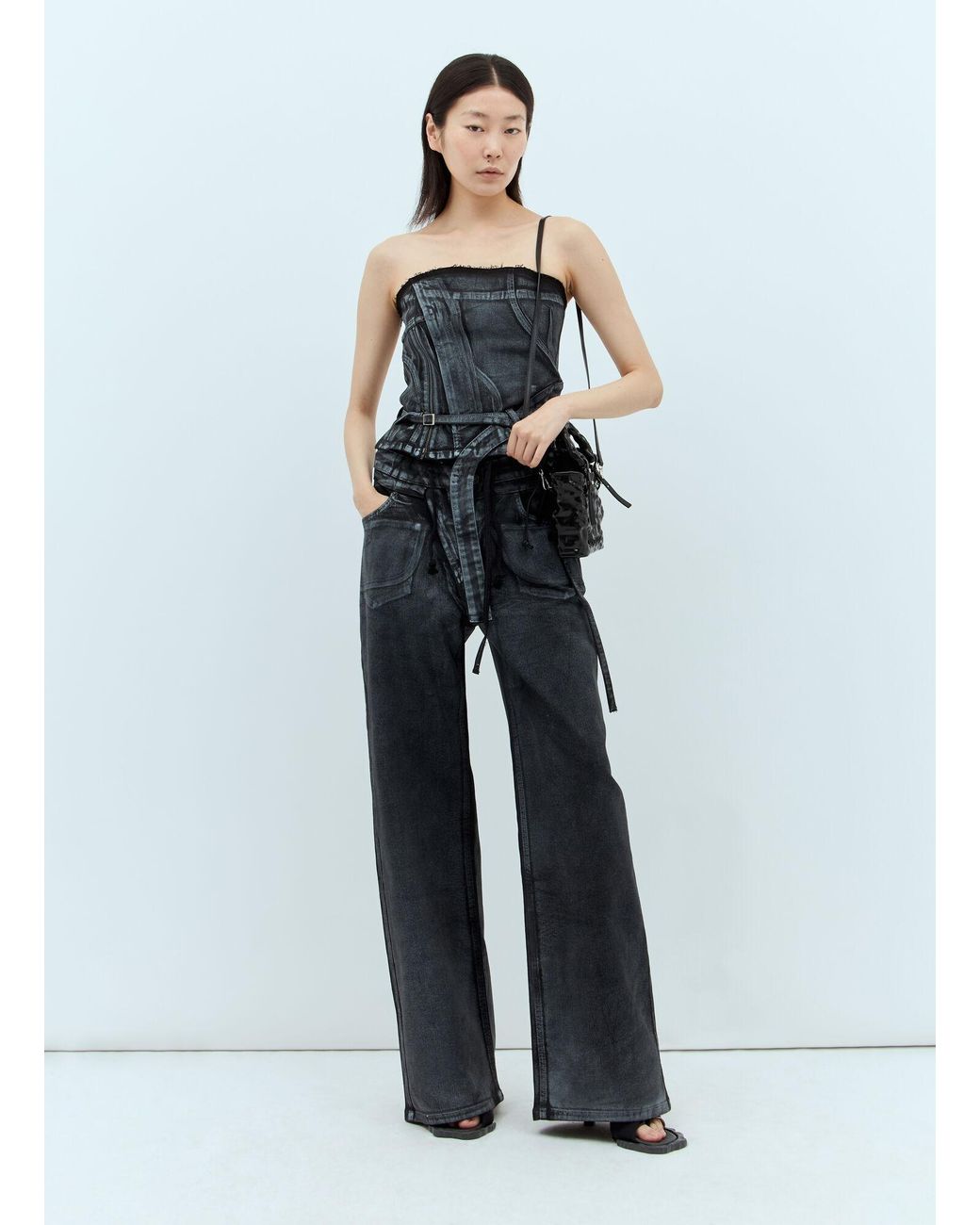 OTTOLINGER Blue Double Fold Pants