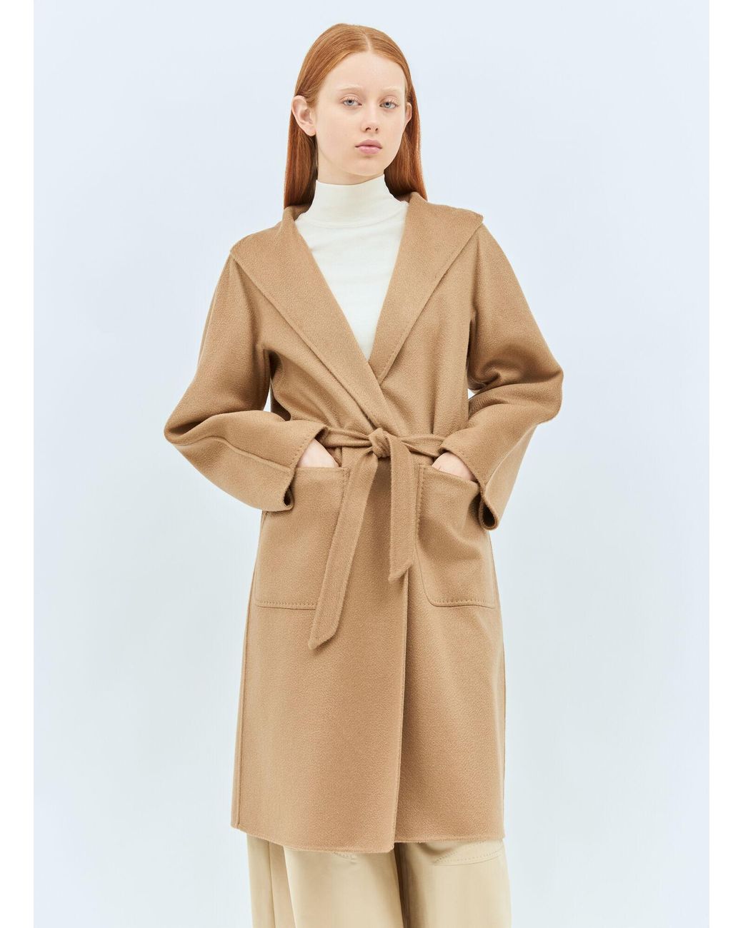 Max Mara Natural Cashmere Cardigan Coat