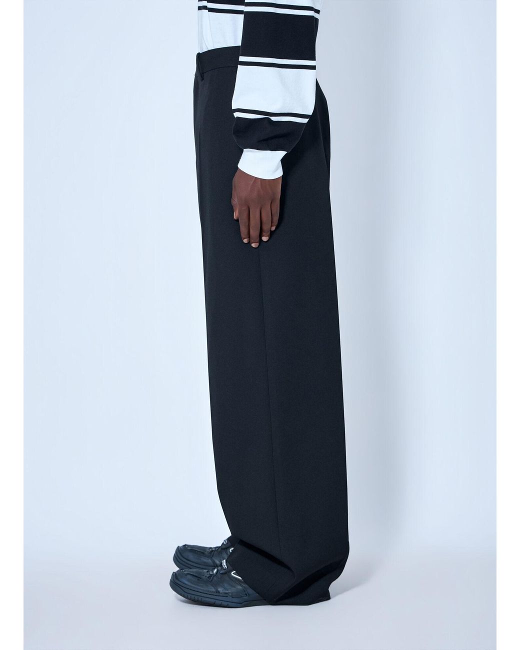 Balenciaga Blue Large Tailored Pants for men