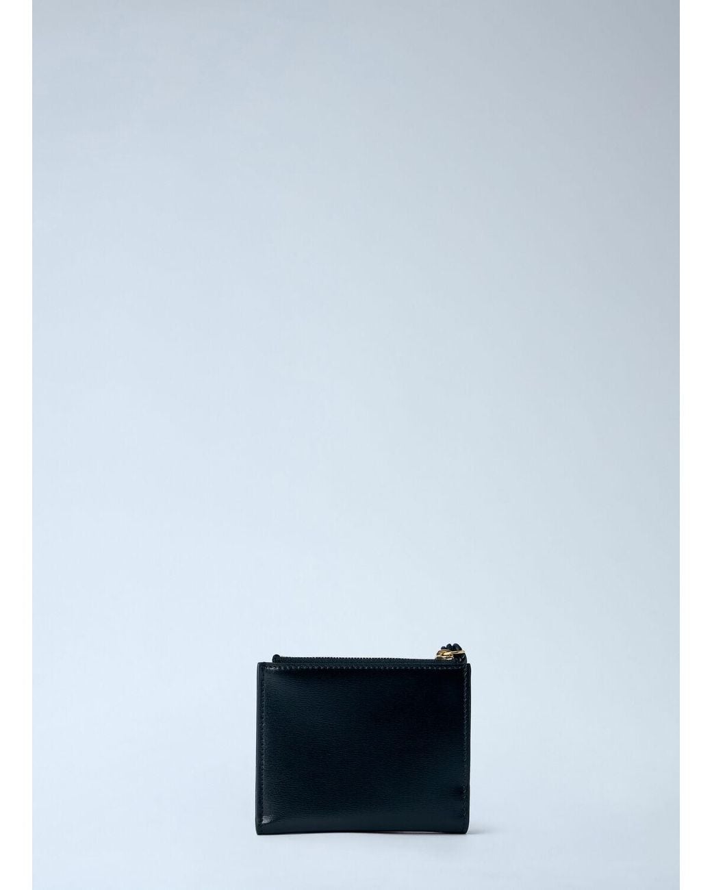Jil Sander Black Tangle Mini Wallet