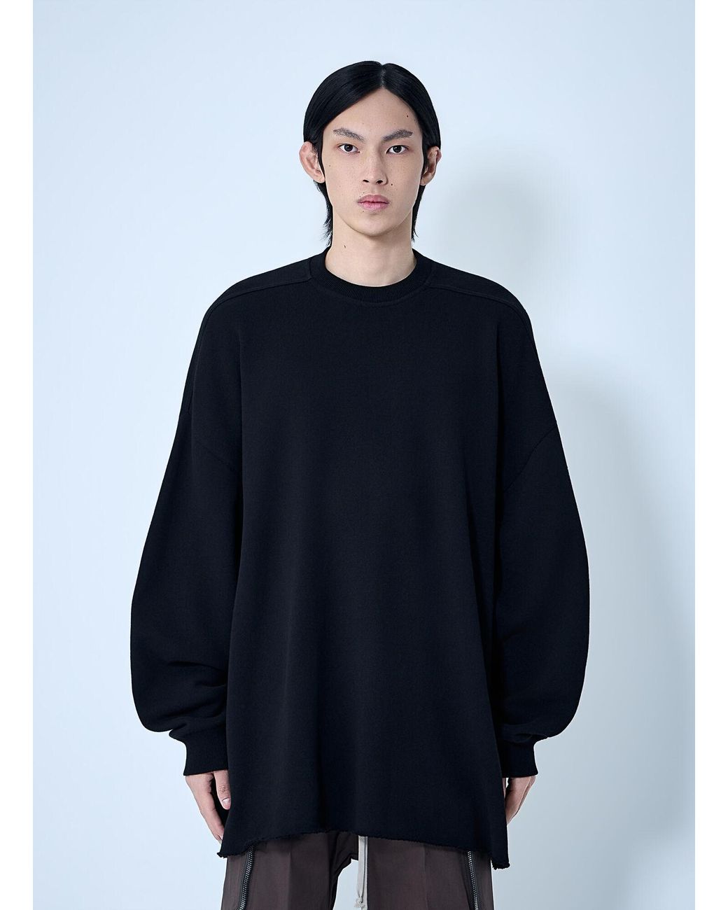 Rick Owens Blue Tommy T Sweatshirt for men