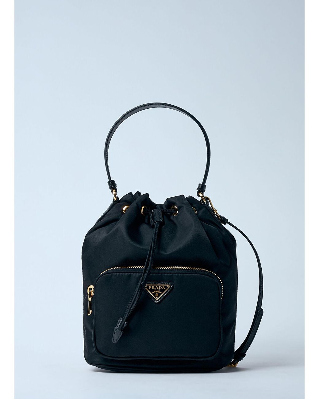 Prada Blue Re-Nylon Bucket Bag