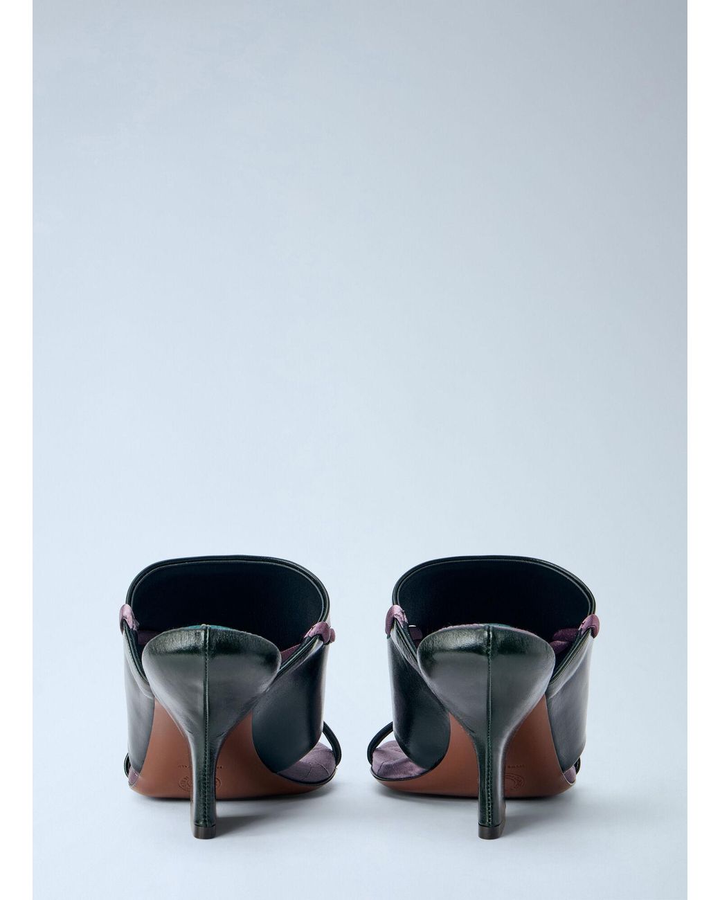 Dries Van Noten White Braided Strap Mules