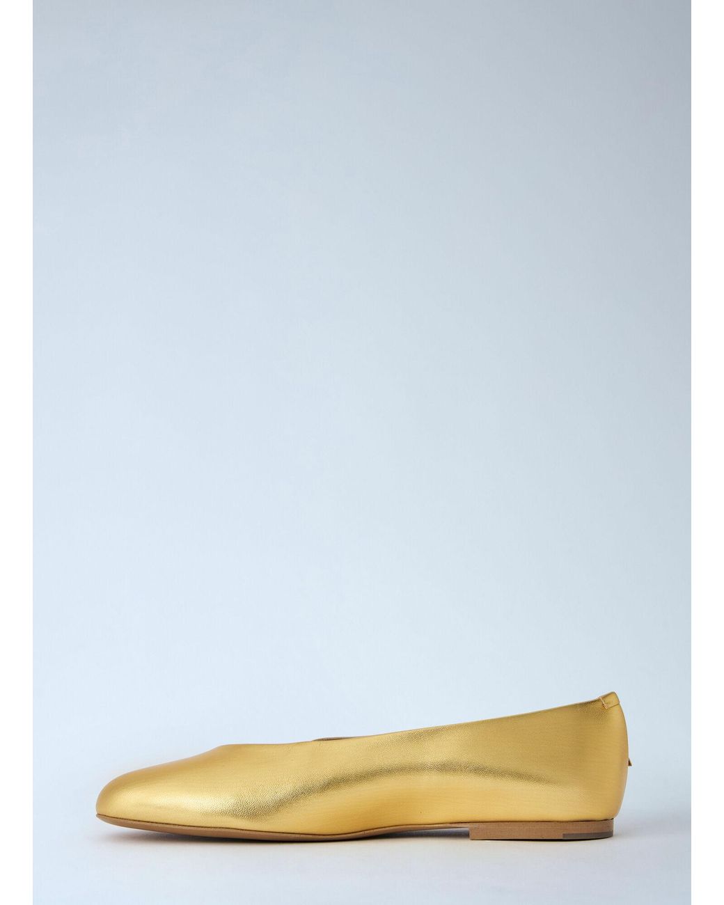Jil Sander Metallic Elyss Ballerina Flats