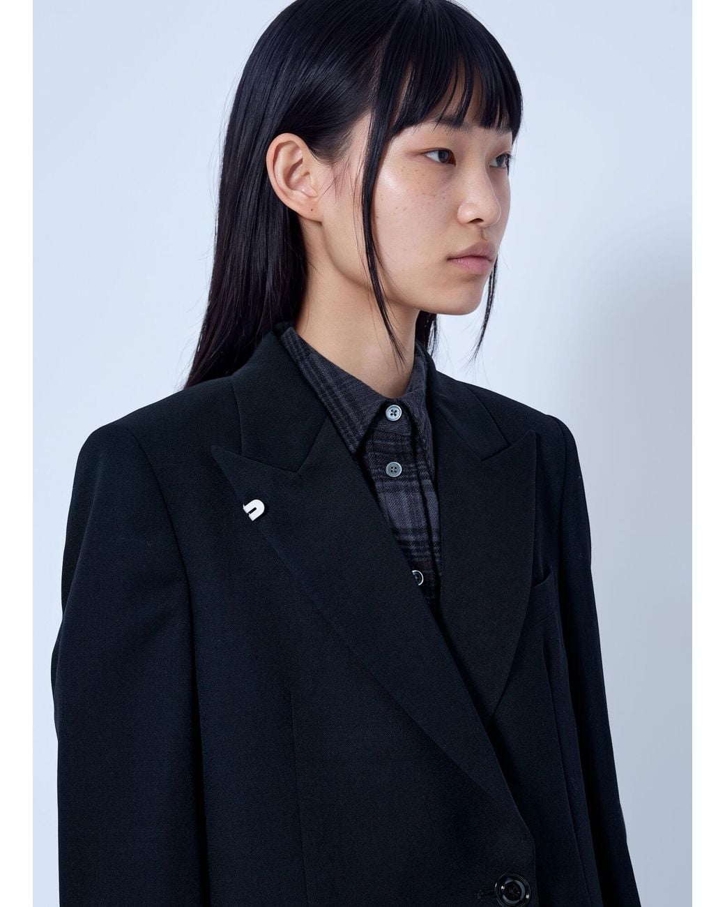 Our Legacy Blue Manta Gabardine Coat