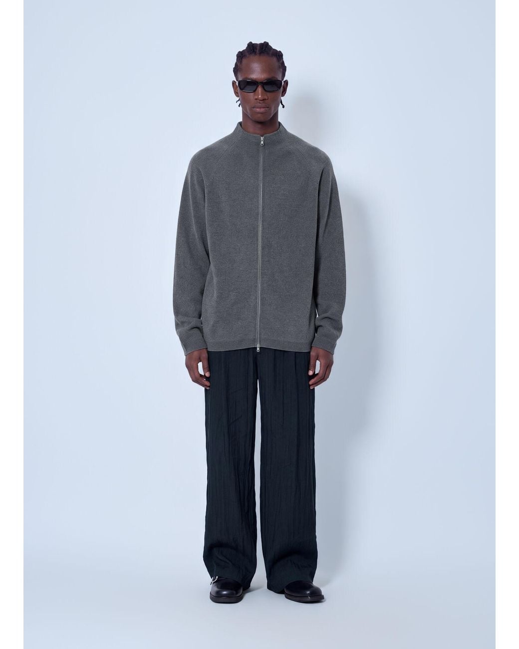 Our Legacy Blue Line Zip Cardigan for men