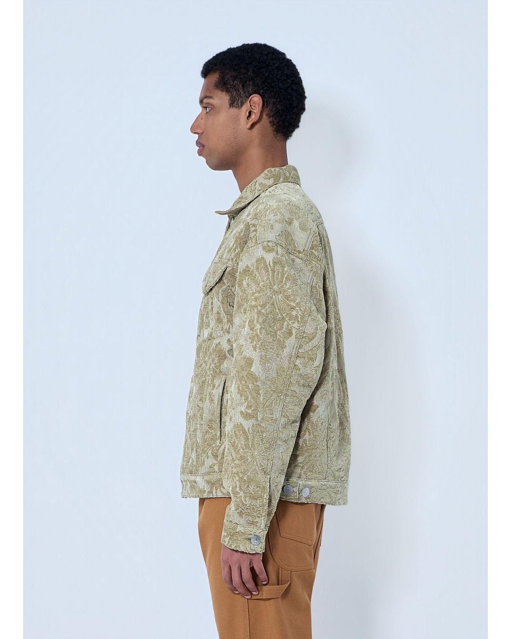 Junya Watanabe Natural Patterned Denim Jacket for men