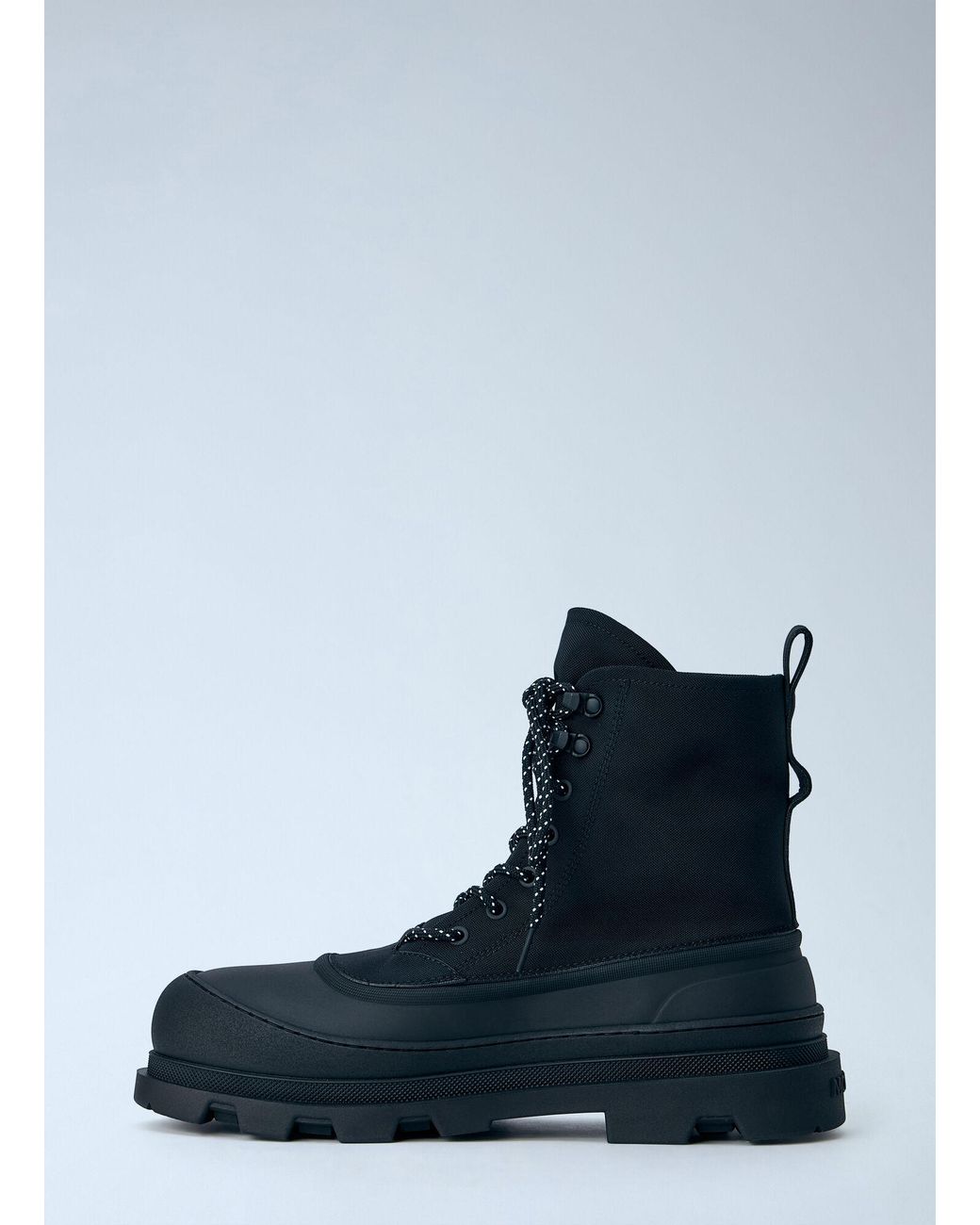 Moncler Blue Vera Sheal Ankle Boots for men