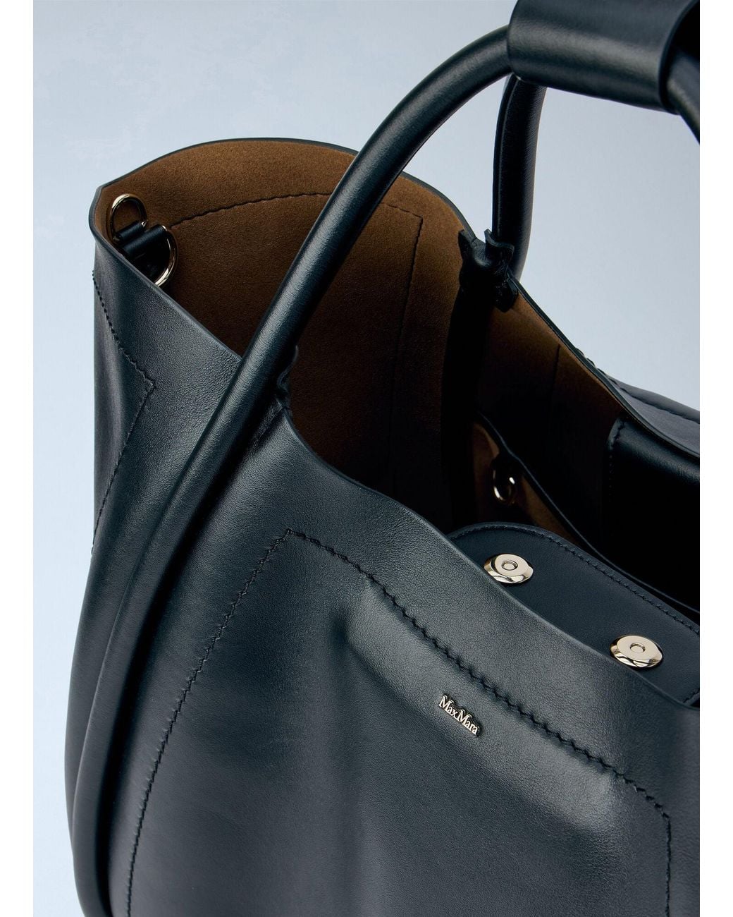Max Mara Blue Marine Small Handbag