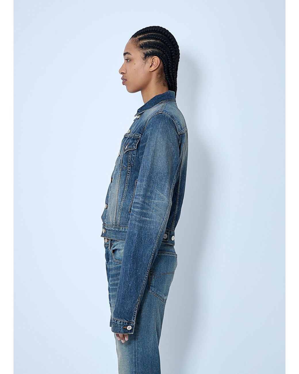 Balenciaga Blue Denim Jacket