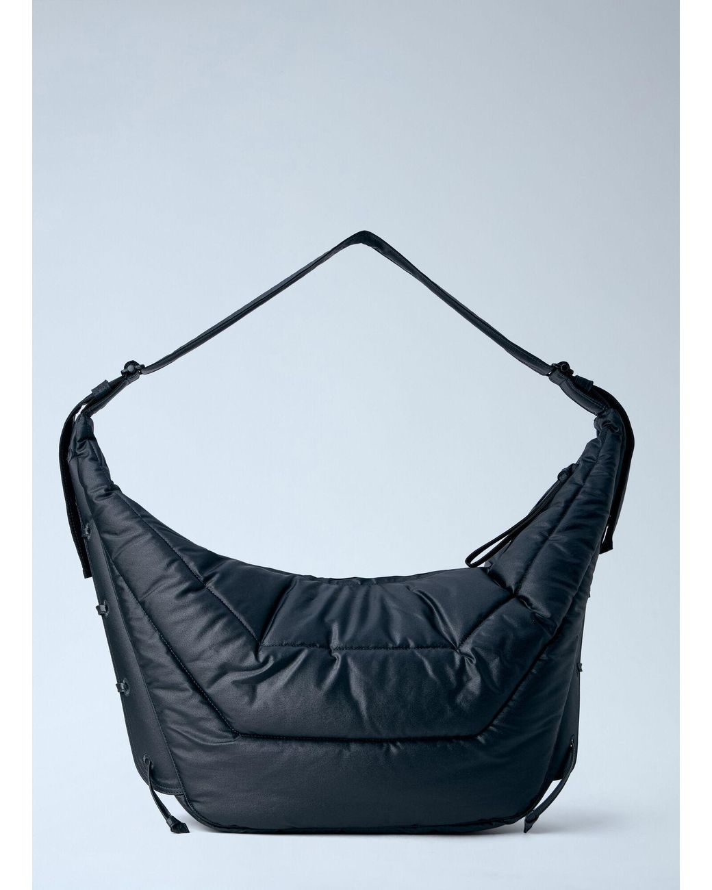 Lemaire Blue Large Soft Game Crossbody Bag for men