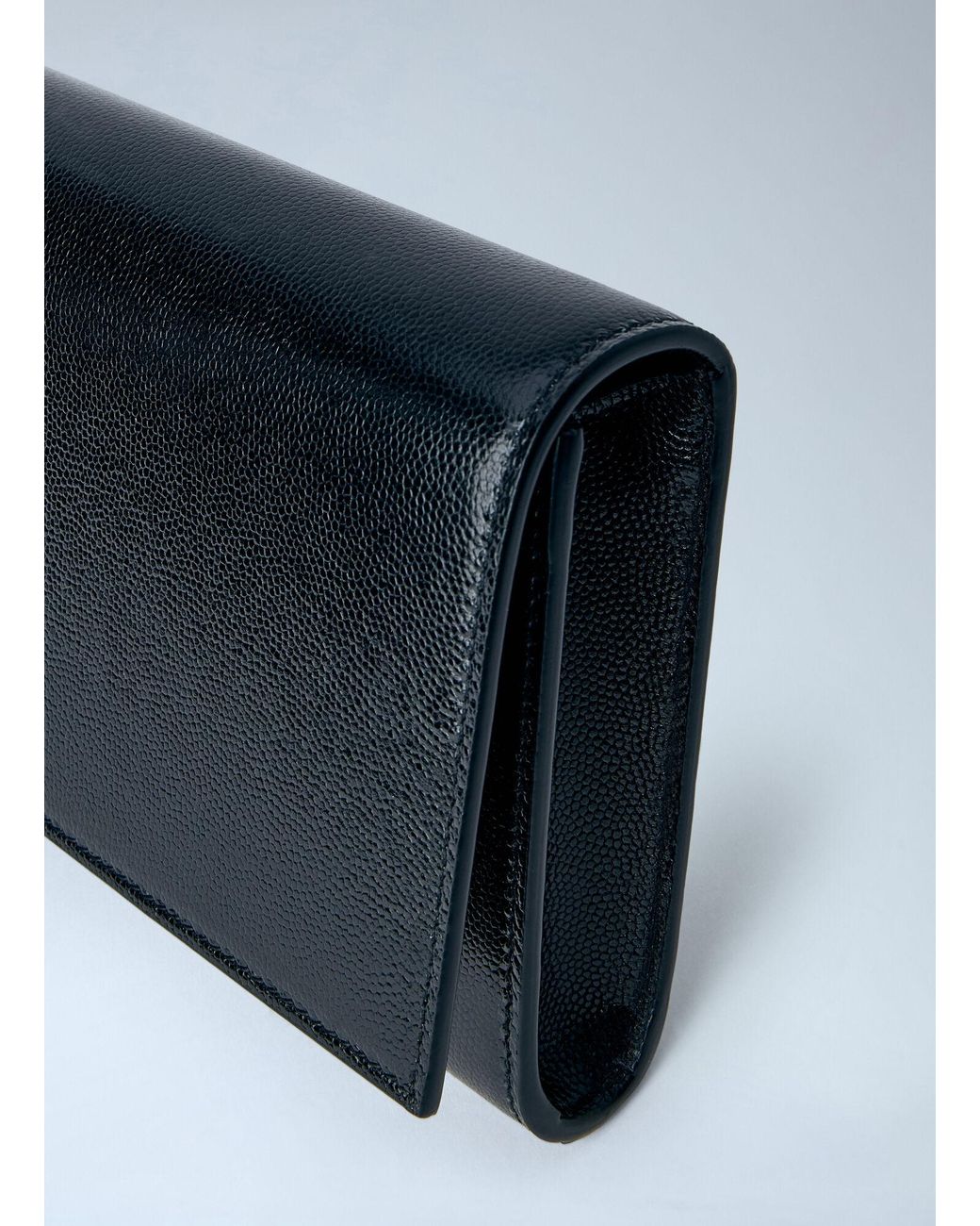 Saint Laurent Black Kate Clutch Bag
